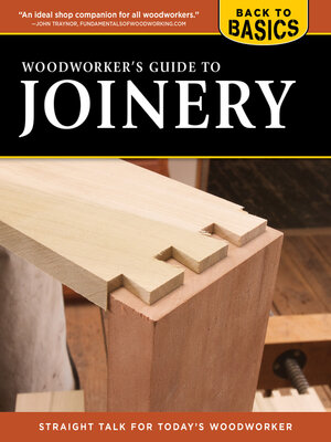 cover image of Woodworker's Guide to Joinery (Back to Basics)